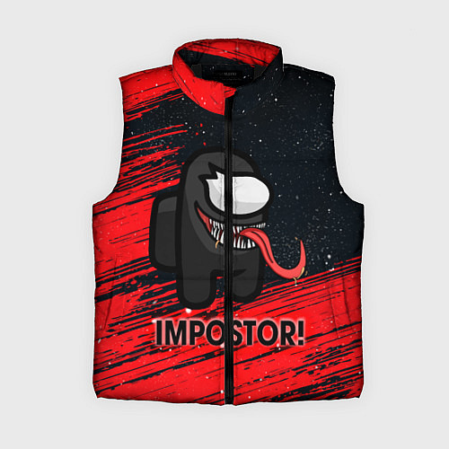 Женский жилет AMONG US / 3D-Черный – фото 1