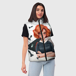 Женский жилет Ход Королевы, цвет: 3D-красный — фото 2