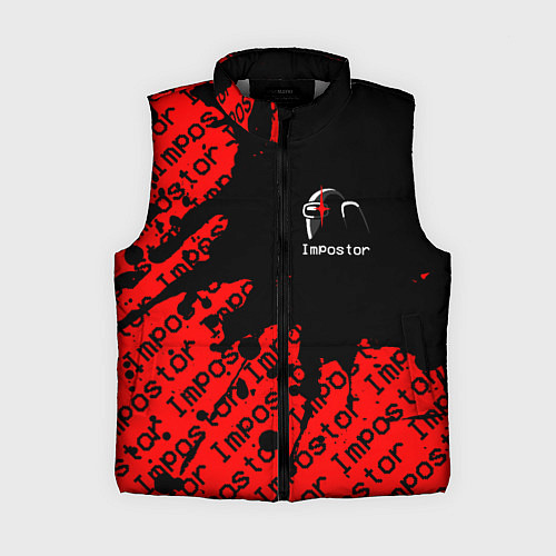 Женский жилет AMONG US - Impostor / 3D-Светло-серый – фото 1