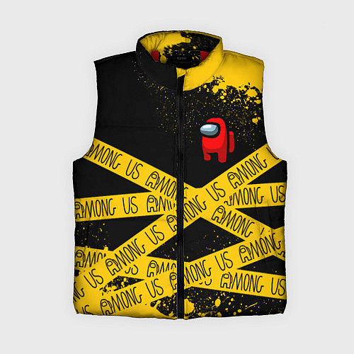 Женский жилет AMONG US Амонг Ас / 3D-Красный – фото 1