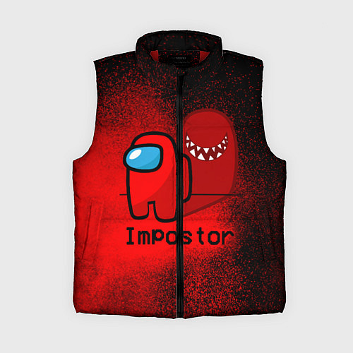 Женский жилет AMONG US / 3D-Красный – фото 1