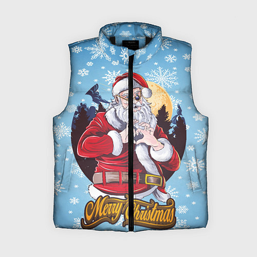 Женский жилет Santa Love / 3D-Черный – фото 1