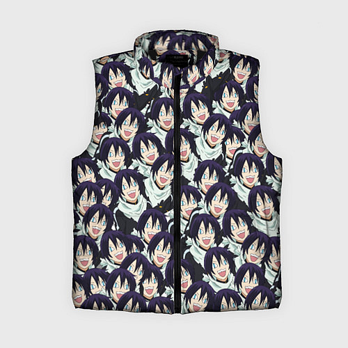 Женский жилет ЯТО БЕЗДОМНЫЙ БОГ / 3D-Черный – фото 1