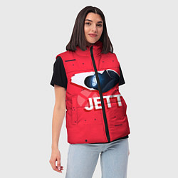 Женский жилет Jett, цвет: 3D-красный — фото 2