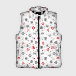 Женский жилет Снежинки