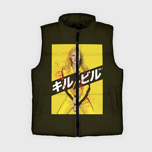 Женский жилет Убить Билла / 3D-Черный – фото 1