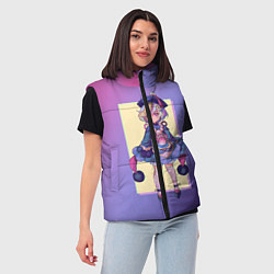 Женский жилет Genshin Impact, цвет: 3D-красный — фото 2