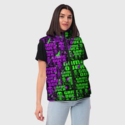 Женский жилет UNDERTALE, цвет: 3D-красный — фото 2