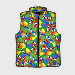 Женский жилет ПЕПЕ КЛОУН, цвет: 3D-светло-серый