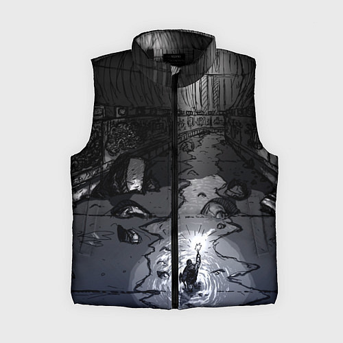 Женский жилет Lovecraft Лавкрафт / 3D-Черный – фото 1