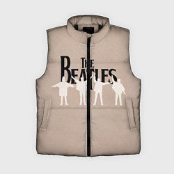 Женский жилет The Beatles, цвет: 3D-черный