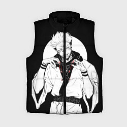 Женский жилет Сукуна, цвет: 3D-черный