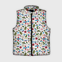 Женский жилет 23 февраля