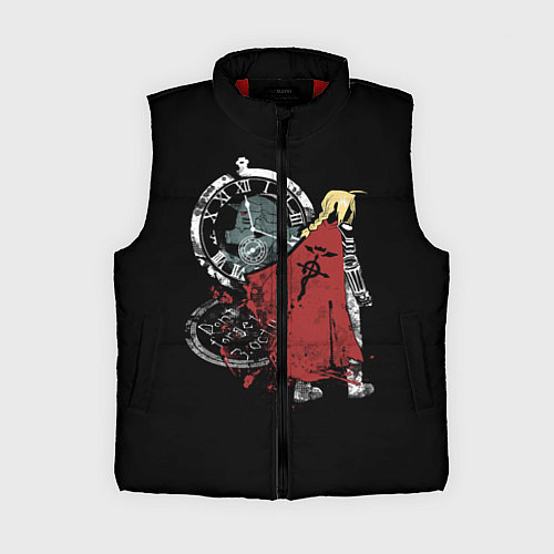 Женский жилет Стальной Алхимик / 3D-Красный – фото 1