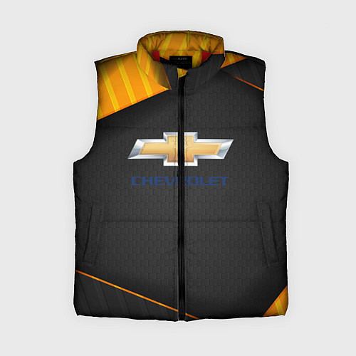 Женский жилет CHEVROLET Шевроле / 3D-Красный – фото 1