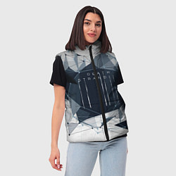 Женский жилет DEATH STRANDING, цвет: 3D-черный — фото 2