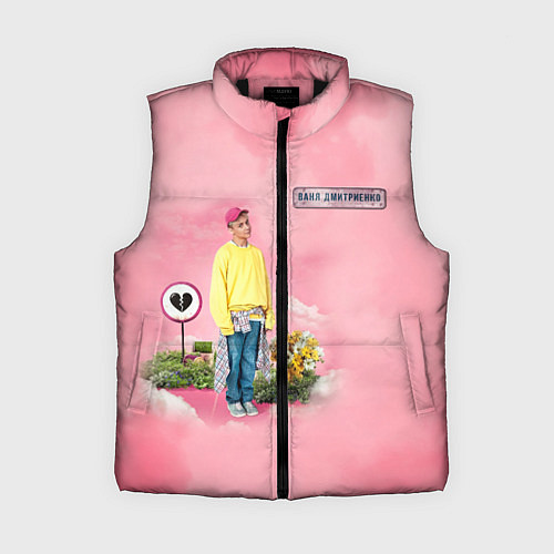 Женский жилет Ваня Дмитриенко / 3D-Черный – фото 1