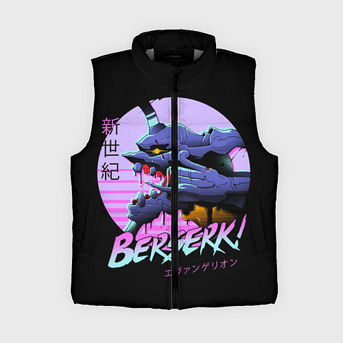 Женский жилет Evangelion / 3D-Светло-серый – фото 1