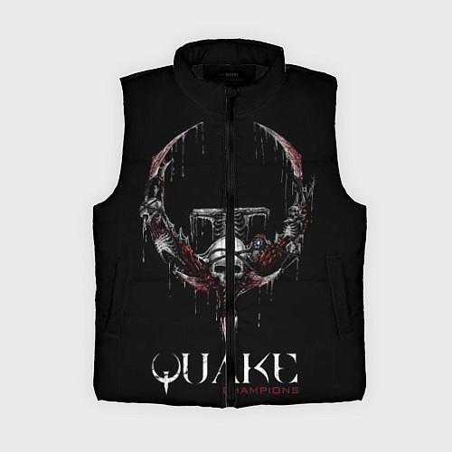 Женский жилет Quake Champions / 3D-Черный – фото 1