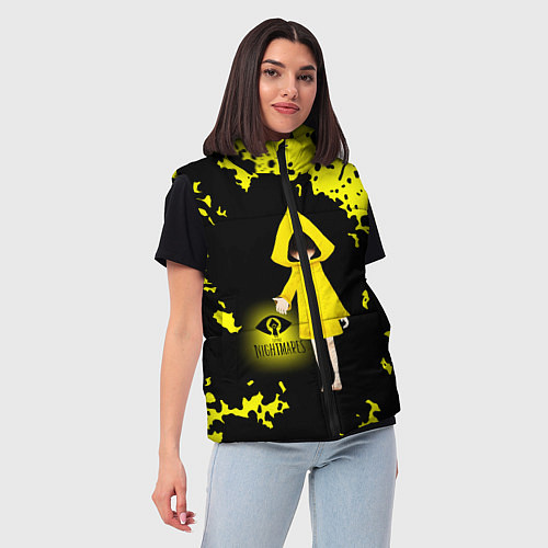 Женский жилет Little NightmaresШестая / 3D-Красный – фото 3