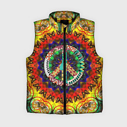 Женский жилет Хиппи, цвет: 3D-черный