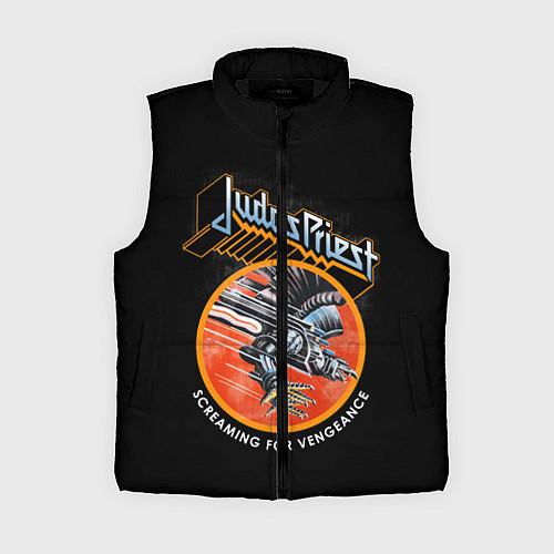 Женский жилет Judas Priest / 3D-Черный – фото 1