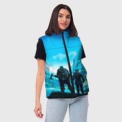 Женский жилет Вальгала, цвет: 3D-красный — фото 2