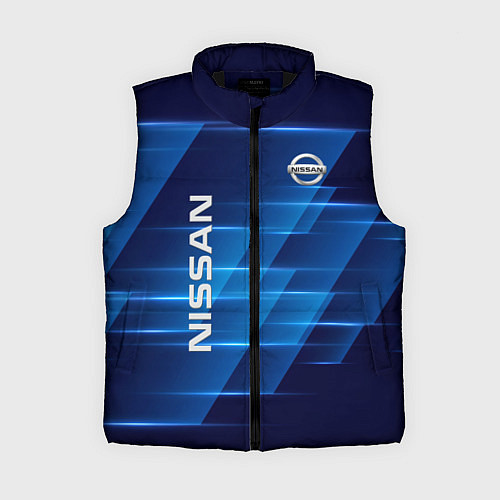 Женский жилет Nissan / 3D-Черный – фото 1