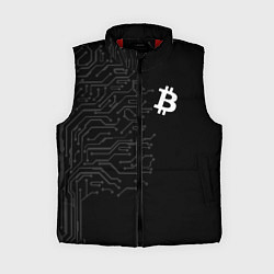 Женский жилет БИТКОИН BITCOIN, цвет: 3D-красный