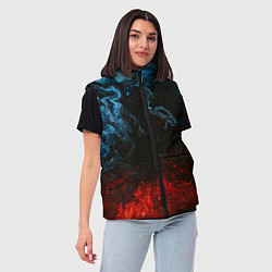 Женский жилет Огонь И Вода, цвет: 3D-светло-серый — фото 2