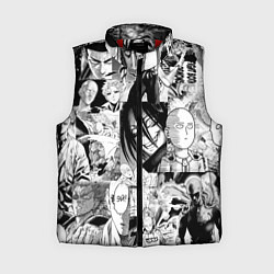 Женский жилет One-Punch Man Ванпачмен, цвет: 3D-красный