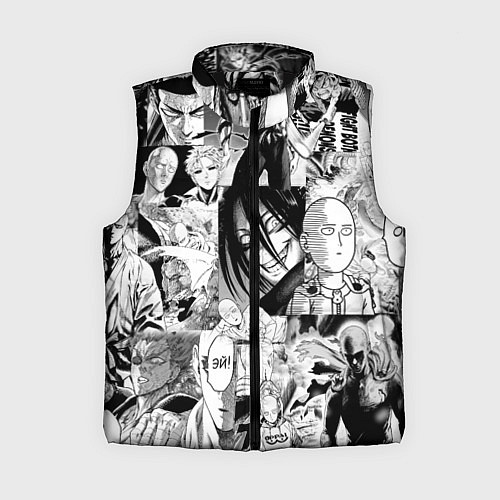 Женский жилет One-Punch Man Ванпачмен / 3D-Черный – фото 1