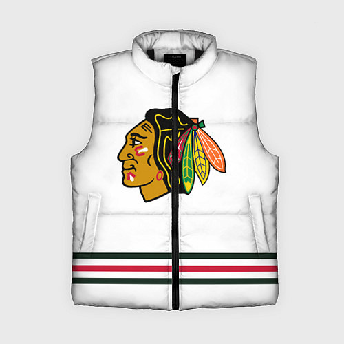 Женский жилет Чикаго Блэкхокс Форма1 / 3D-Черный – фото 1