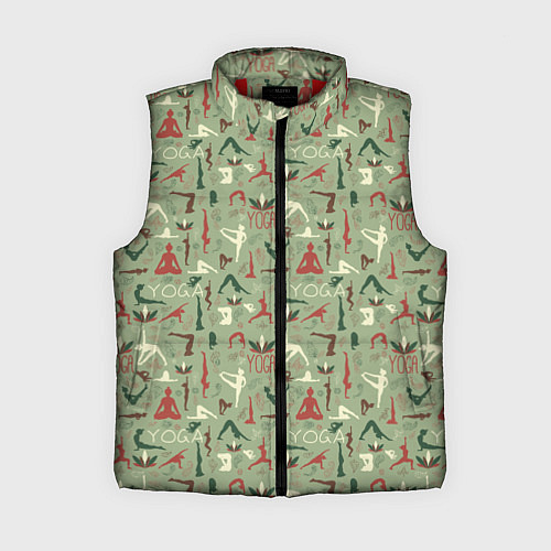 Женский жилет Йога / 3D-Красный – фото 1