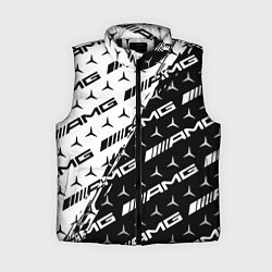 Женский жилет MERCEDES BENZ AMG, цвет: 3D-черный