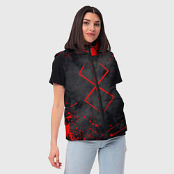 Женский жилет BERSERK БЕРСЕРК КЛЕЙМО, цвет: 3D-светло-серый — фото 2