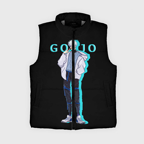 Женский жилет Годжо Сатору Магическая битва / 3D-Светло-серый – фото 1