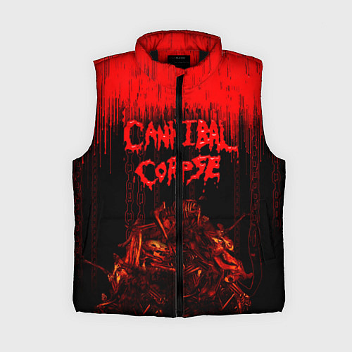 Женский жилет CANNIBAL CORPSE / 3D-Черный – фото 1