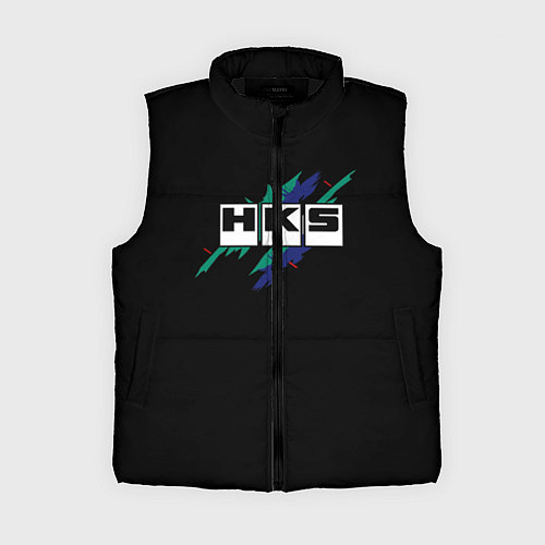 Женский жилет HKS / 3D-Черный – фото 1