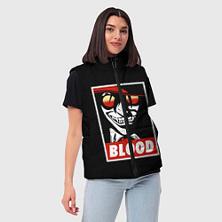 Женский жилет Hellsing, цвет: 3D-черный — фото 2