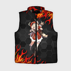 Женский жилет Genshin Impact - Klee, цвет: 3D-светло-серый