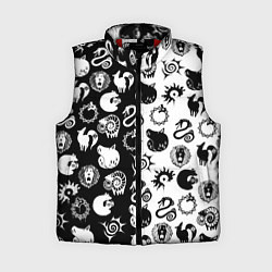 Женский жилет ЭМБЛЕМЫ МАГИЧЕСКАЯ БИТВА JK, цвет: 3D-красный