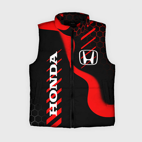 Женский жилет HONDA ХОНДА СПОРТ / 3D-Черный – фото 1