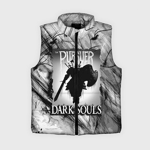 Женский жилет DARK SOULS ТЁМНЫЙ МИР / 3D-Светло-серый – фото 1