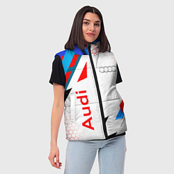 Женский жилет AUDI АУДИ SPORT, цвет: 3D-черный — фото 2