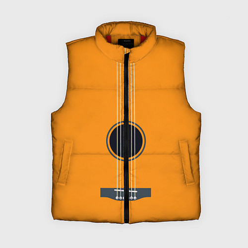 Женский жилет ГИТАРА / 3D-Красный – фото 1