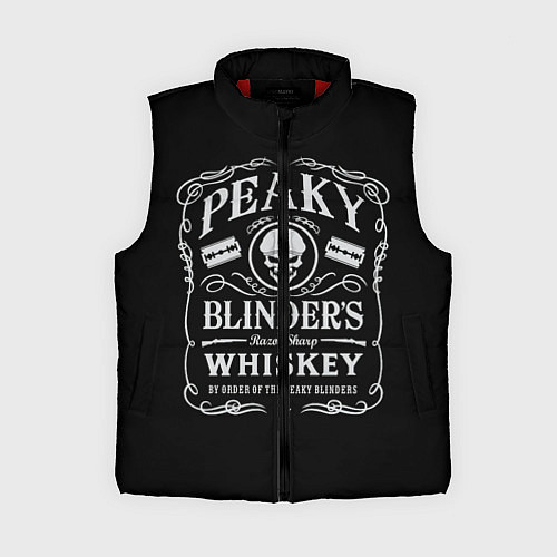 Женский жилет Острые Козырьки Whiskey / 3D-Красный – фото 1