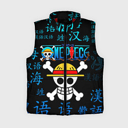 Женский жилет ONE PIECE ВАН ПИС ИЕРОГЛИФ, цвет: 3D-красный