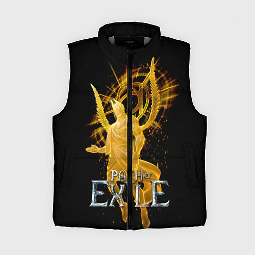Женский жилет Path of Exile / 3D-Светло-серый – фото 1