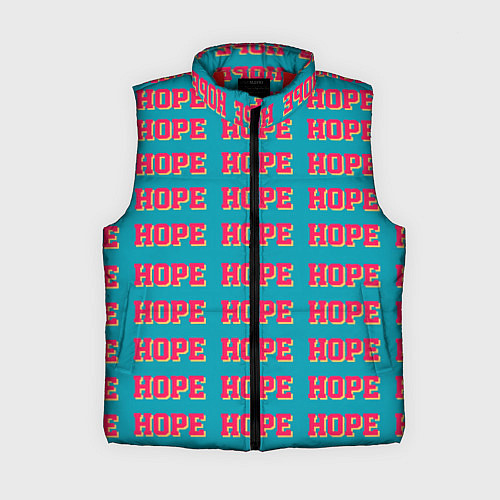 Женский жилет BTS HOPE / 3D-Красный – фото 1